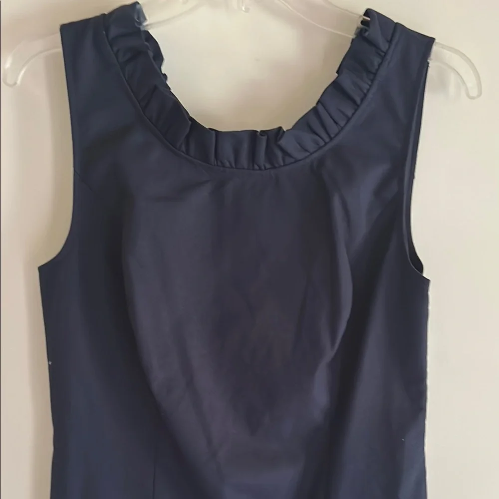 Talbots NWT Navy Sleeveless Dress size 6 - Picture 2 of 7